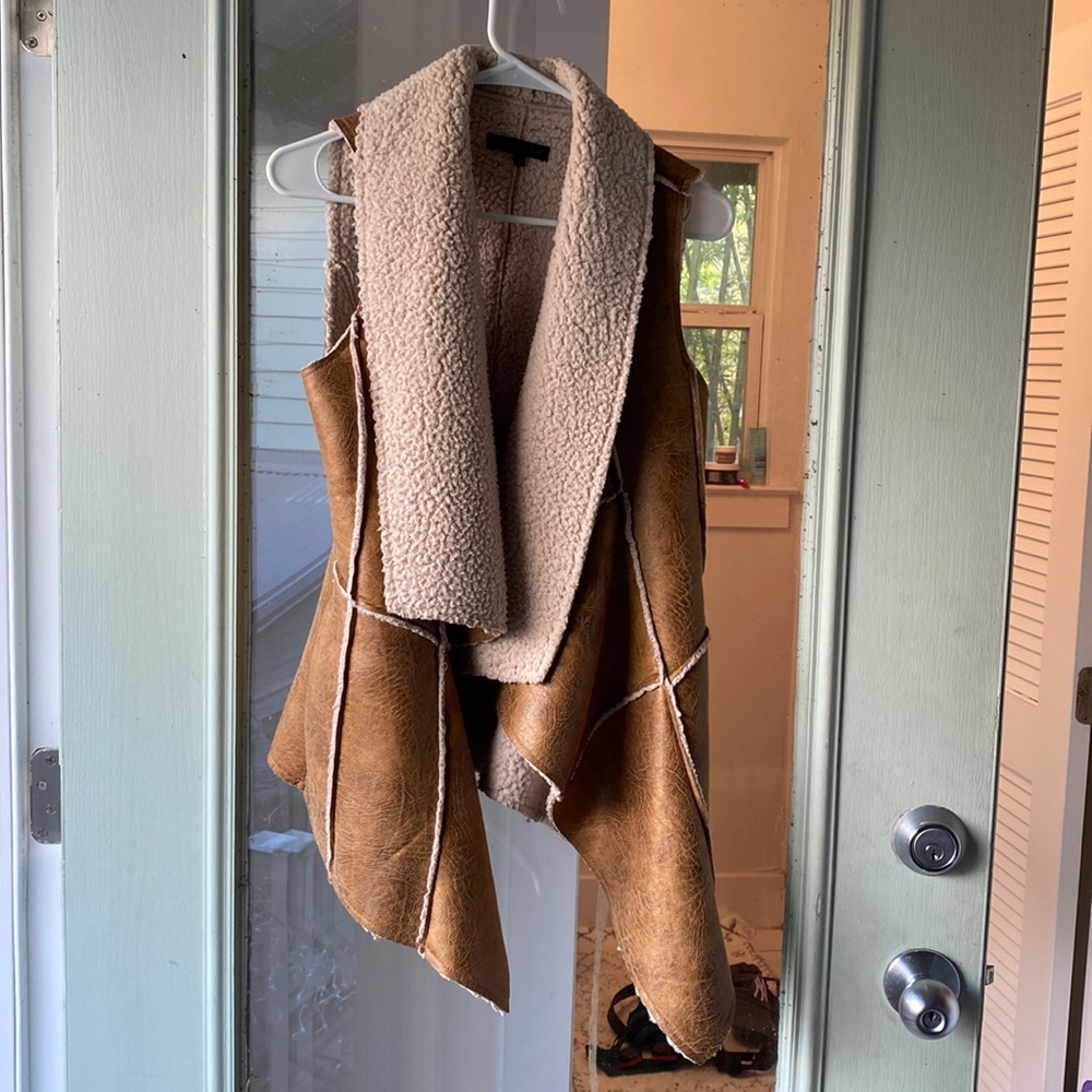 Faux Sherpa Vest